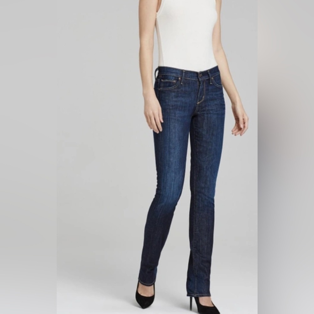 Citizens of Humanity 27 “Elson” Med rise, straight leg jeans, based on Ava style